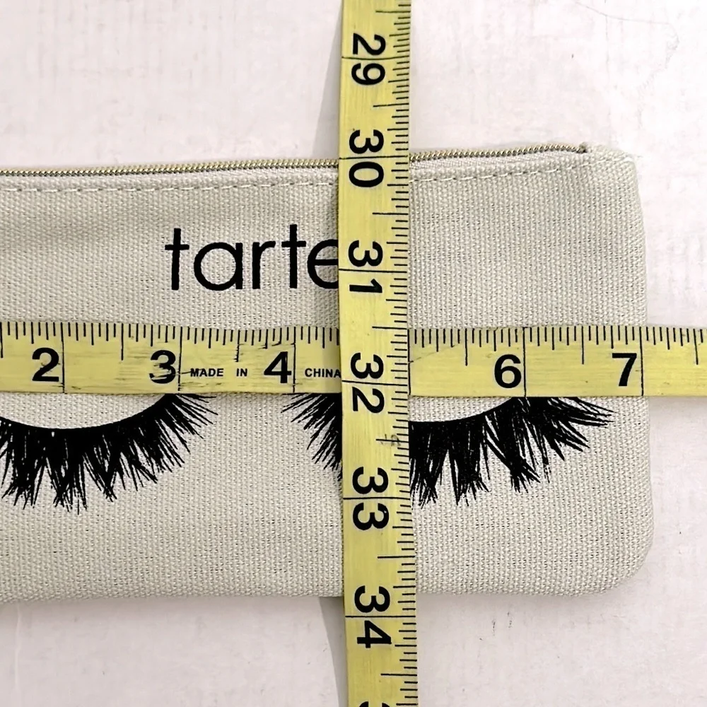 Tarte Eyelash pouch with double ended shader & blending eyeshadow brush NWT